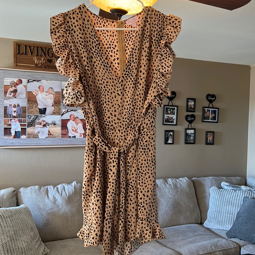 Pink Lily Romper